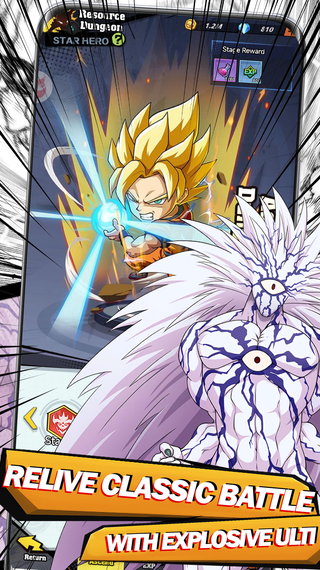 Manga Battle: Tiny Hero for Android/iOS - TapTap