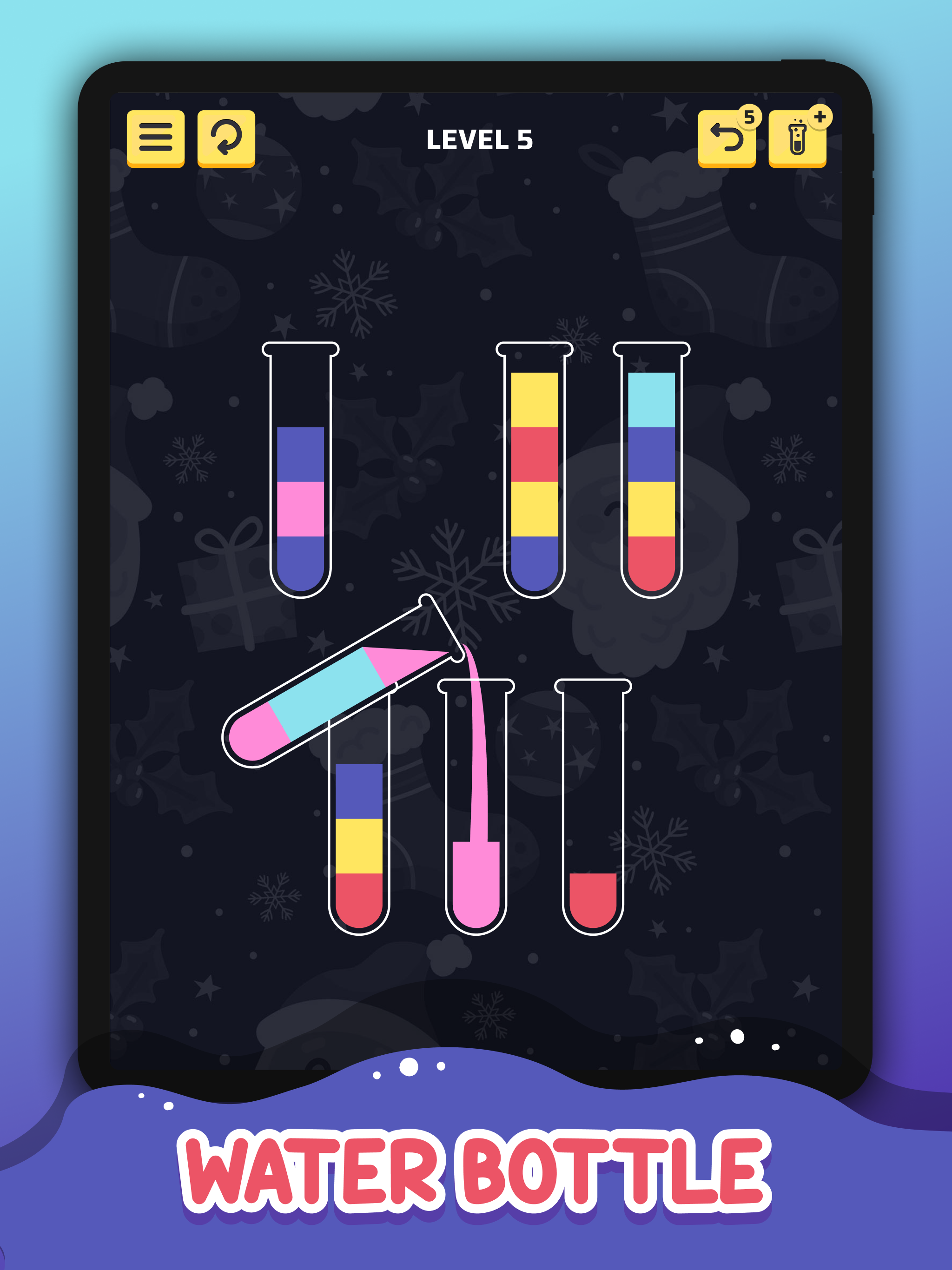 Screenshot of Water Sort Puzzle Sorting Game