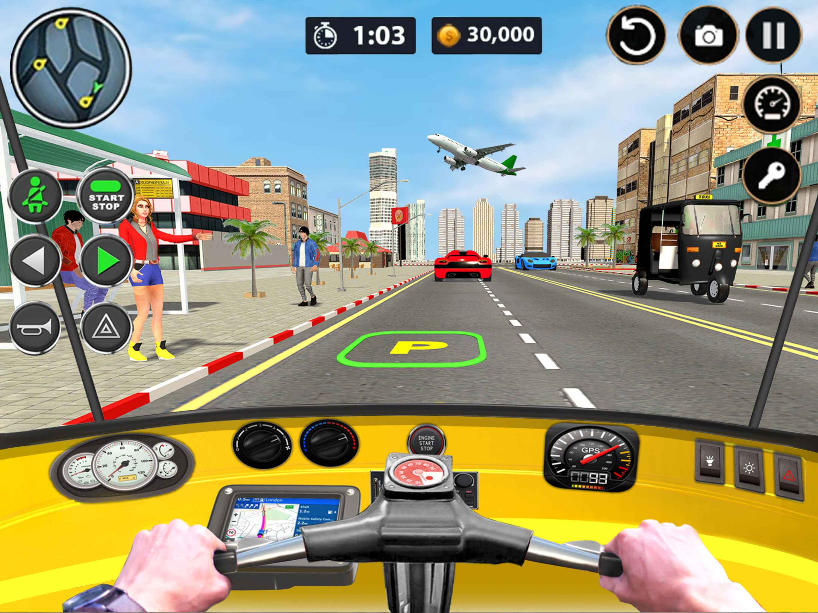 Screenshot of Tuk Tuk Auto - Rickshaw Games