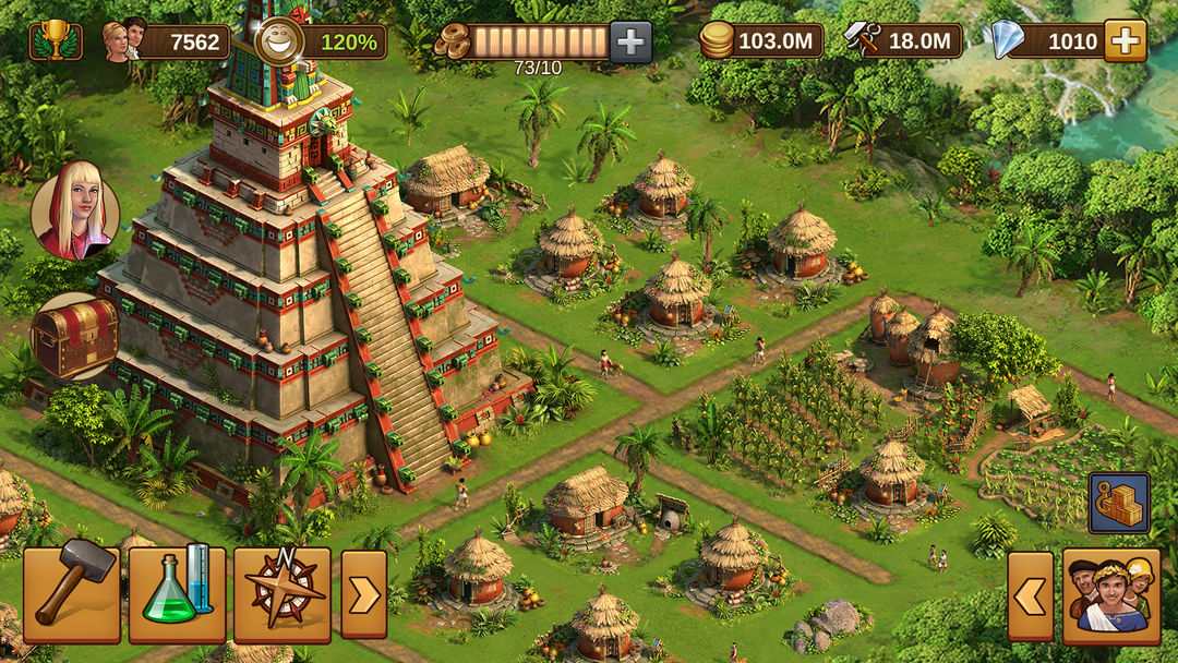 Screenshot of Forge of Empires: Build a City