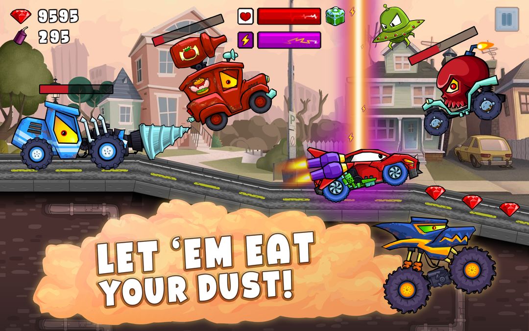 Car Eats Car 2 - Racing Game ภาพหน้าจอเกม