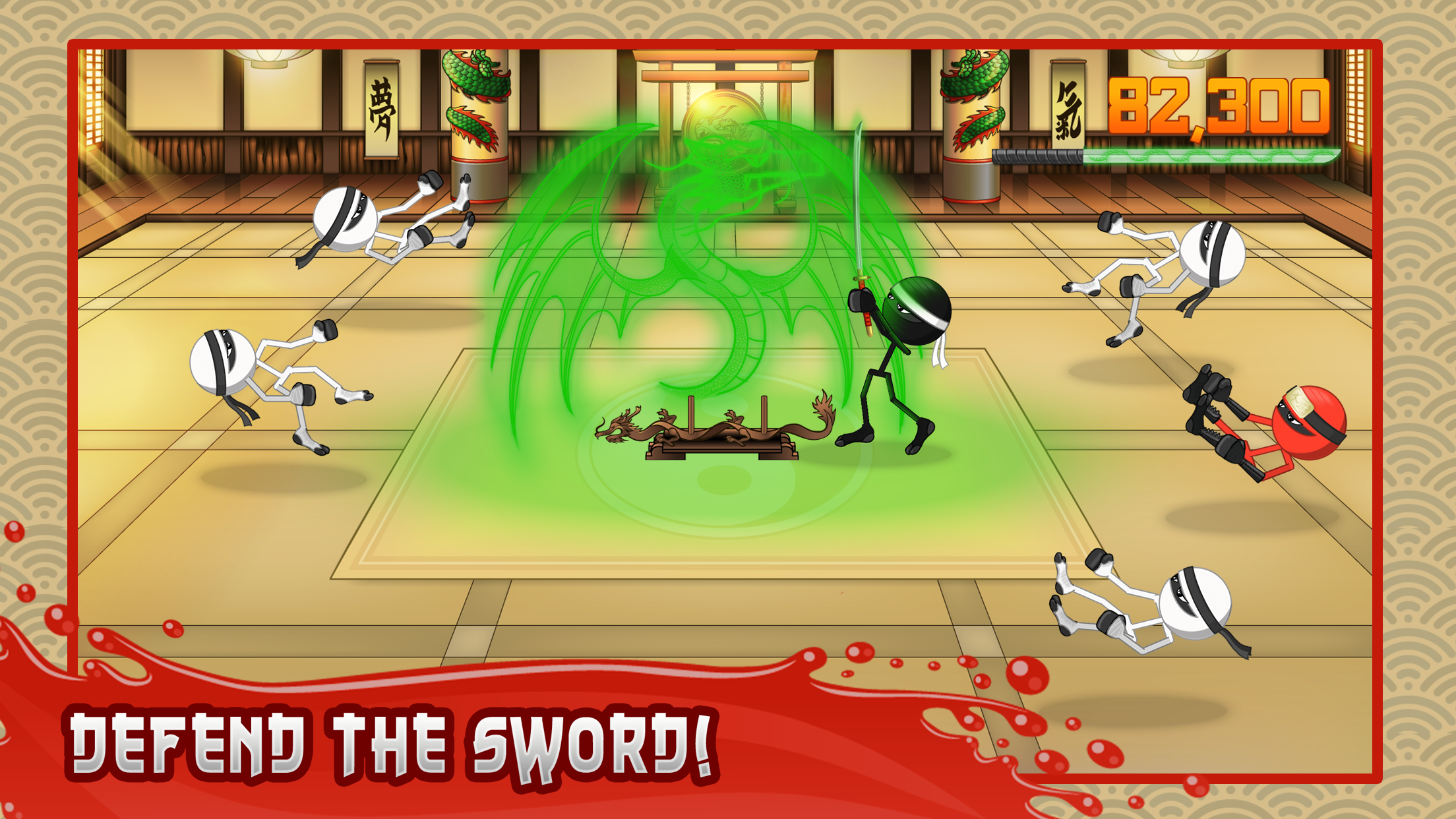 Stickninja Smash Game Screenshot