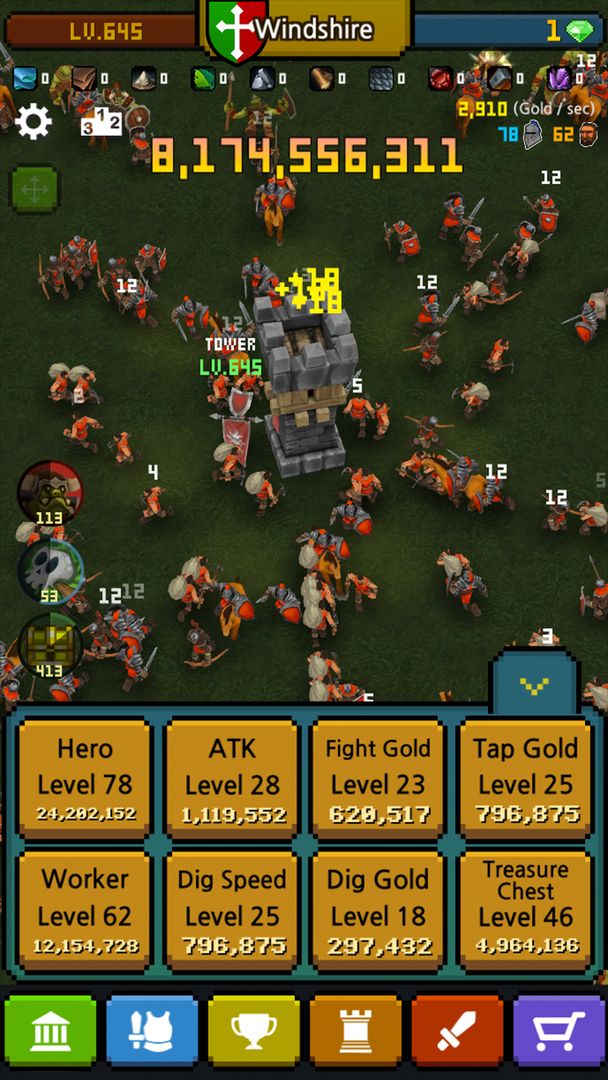 Screenshot of Work hard, Hero 2