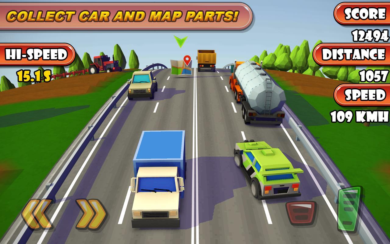 Highway Traffic Racer Planet 게임 스크린샷