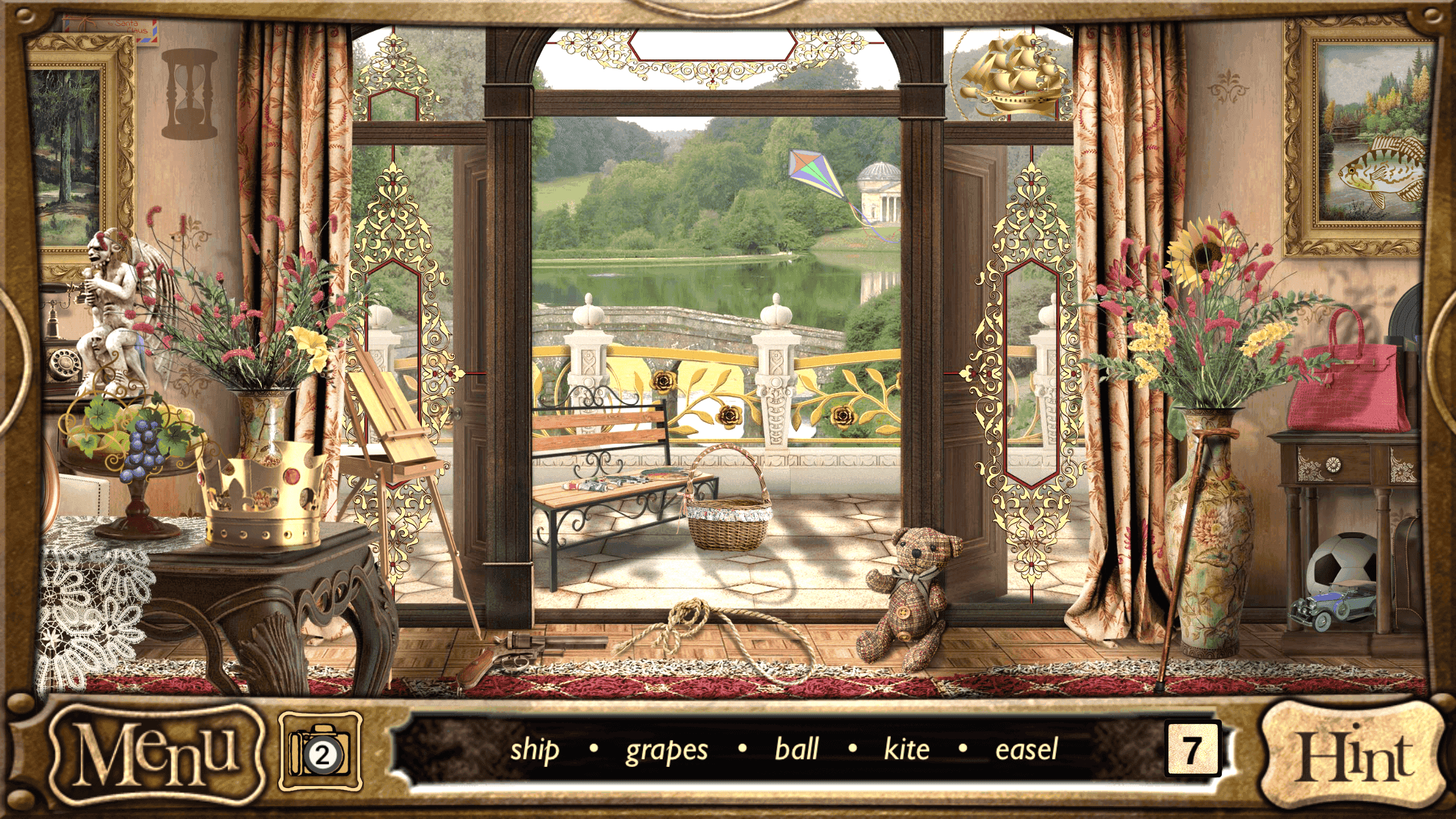 Detective Holmes Hidden Object ภาพหน้าจอเกม