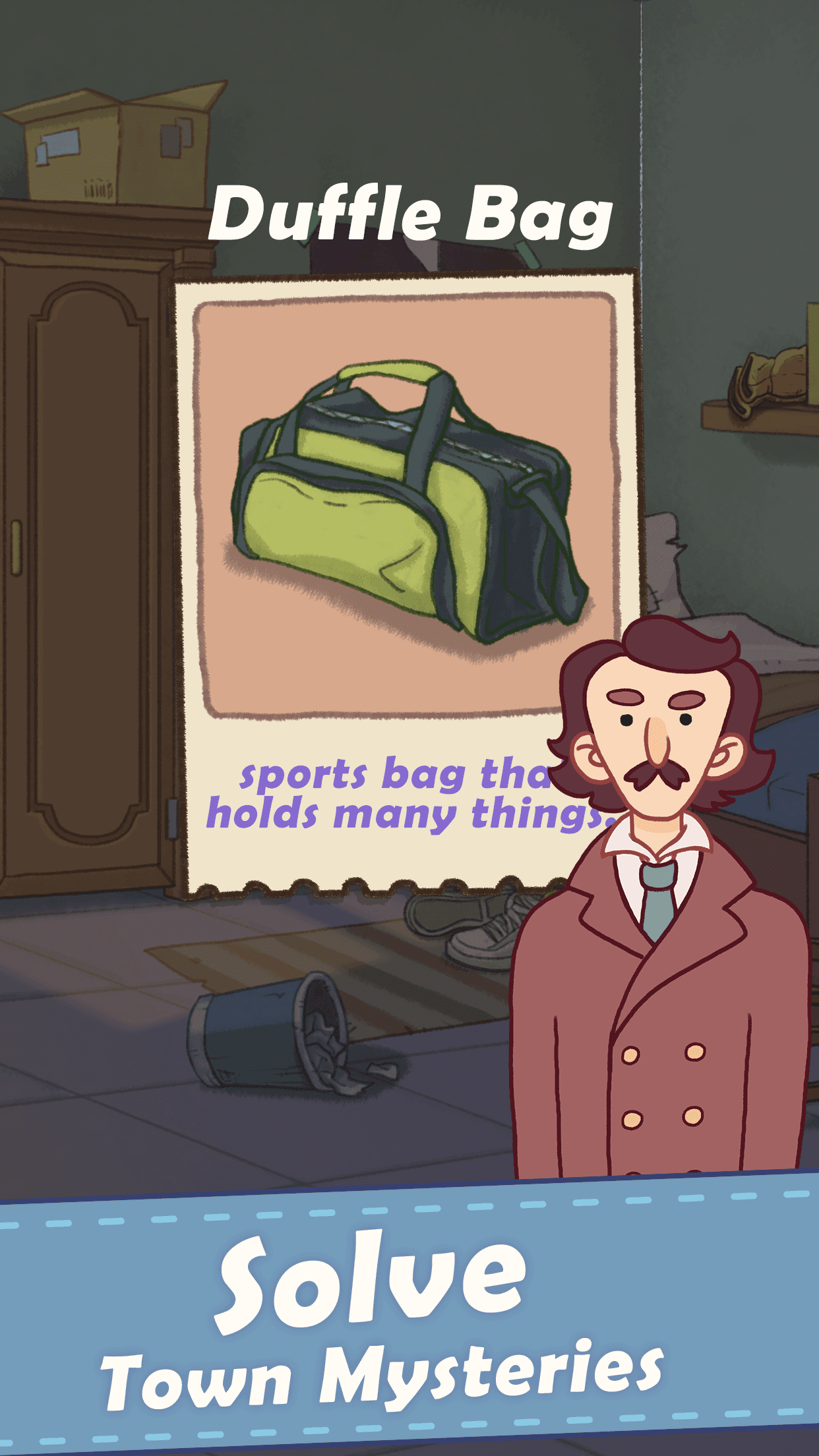 Puzzle Town: Merge Crime Scene Game Screenshot