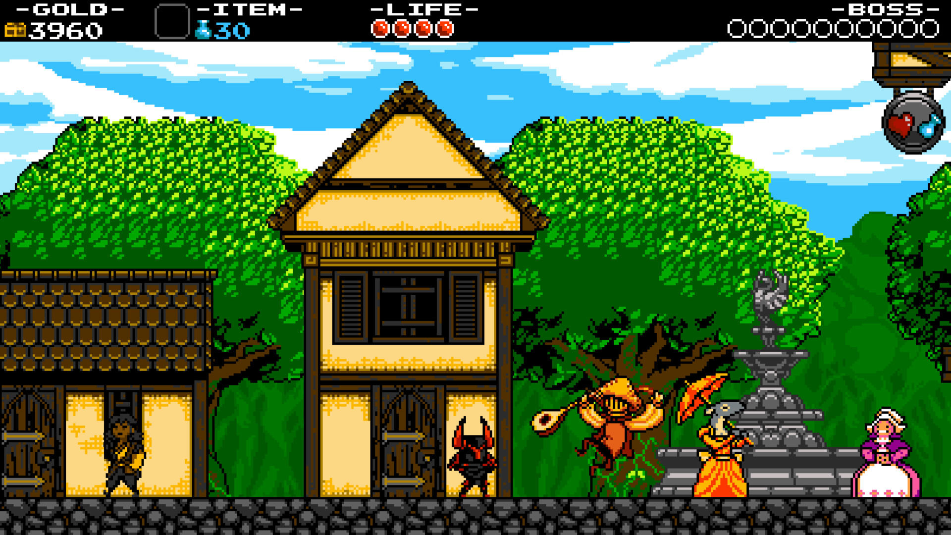 Screenshot of Shovel Knight: Shovel of Hope DX