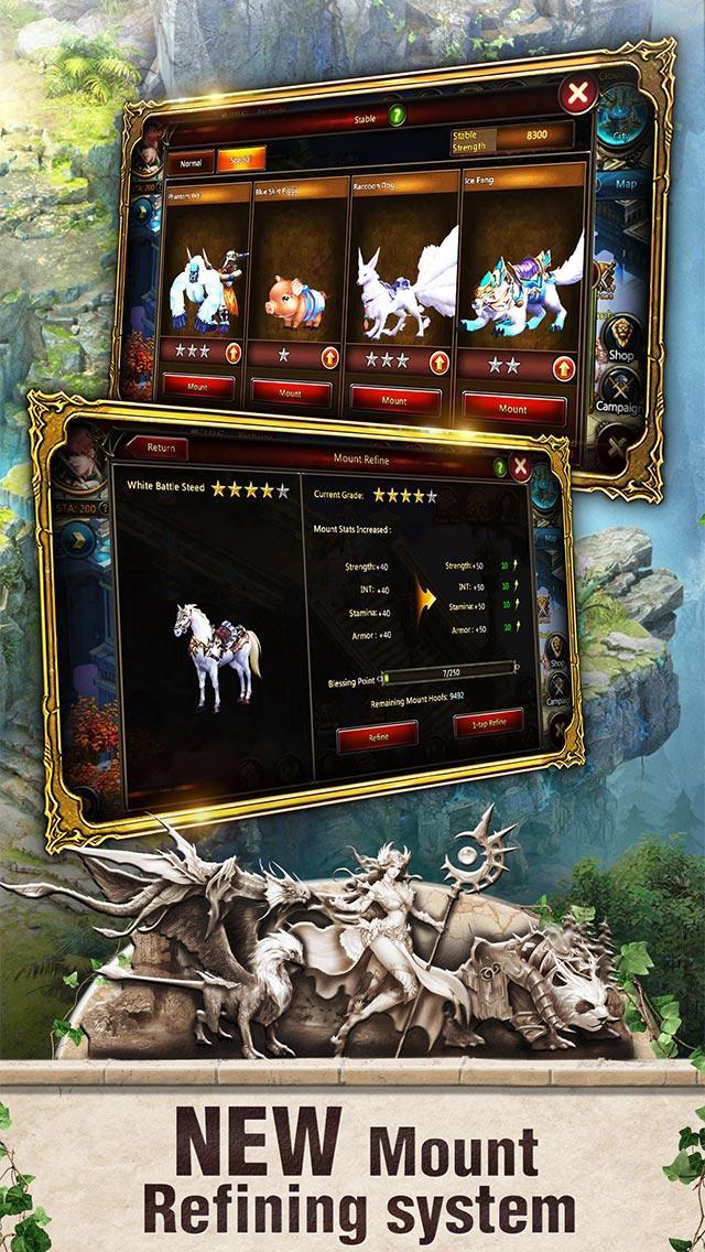 Wartune: Hall of Heroes Game Screenshot