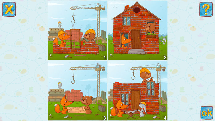 Tell a Story - game to train speech for kids Game Screenshot