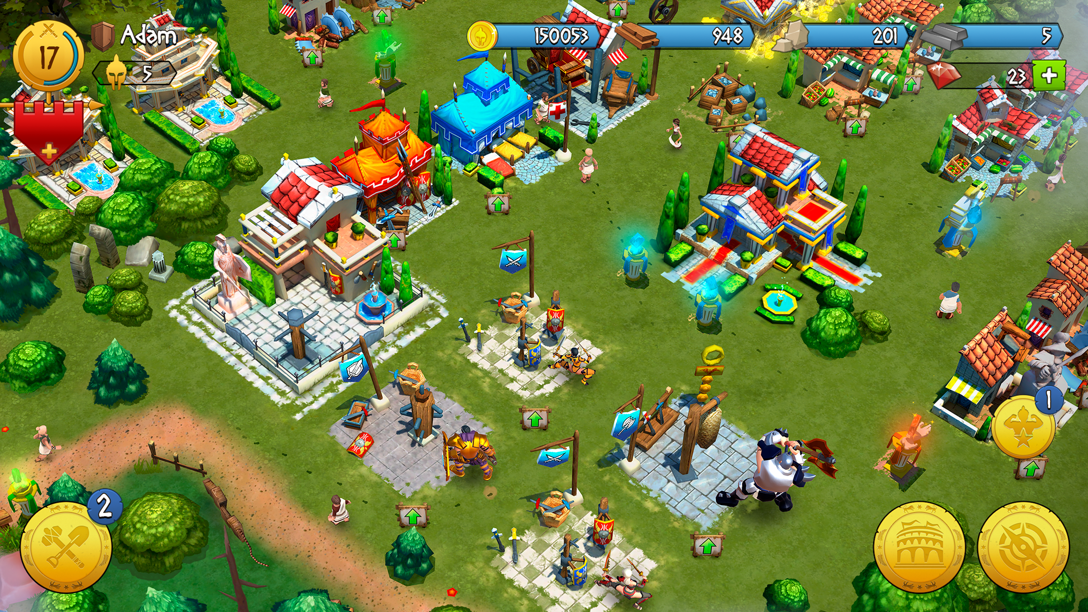 Screenshot 3 of Gladiator Heroes Clash Kingdom 3.4.8
