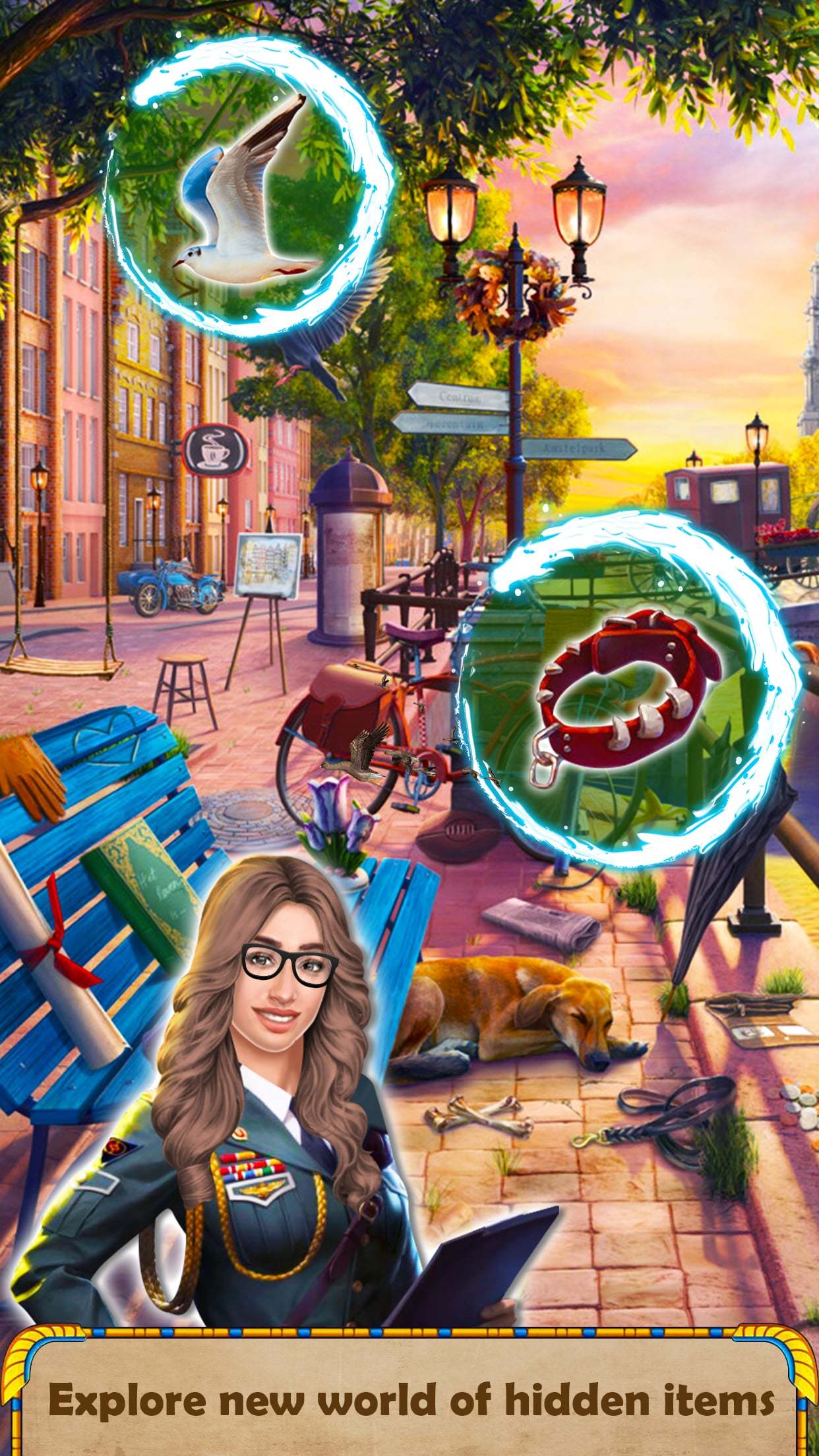 Hidden Objects: Clue Adventure Game Screenshot