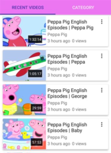 Peppa Pig Games 게임 스크린 샷