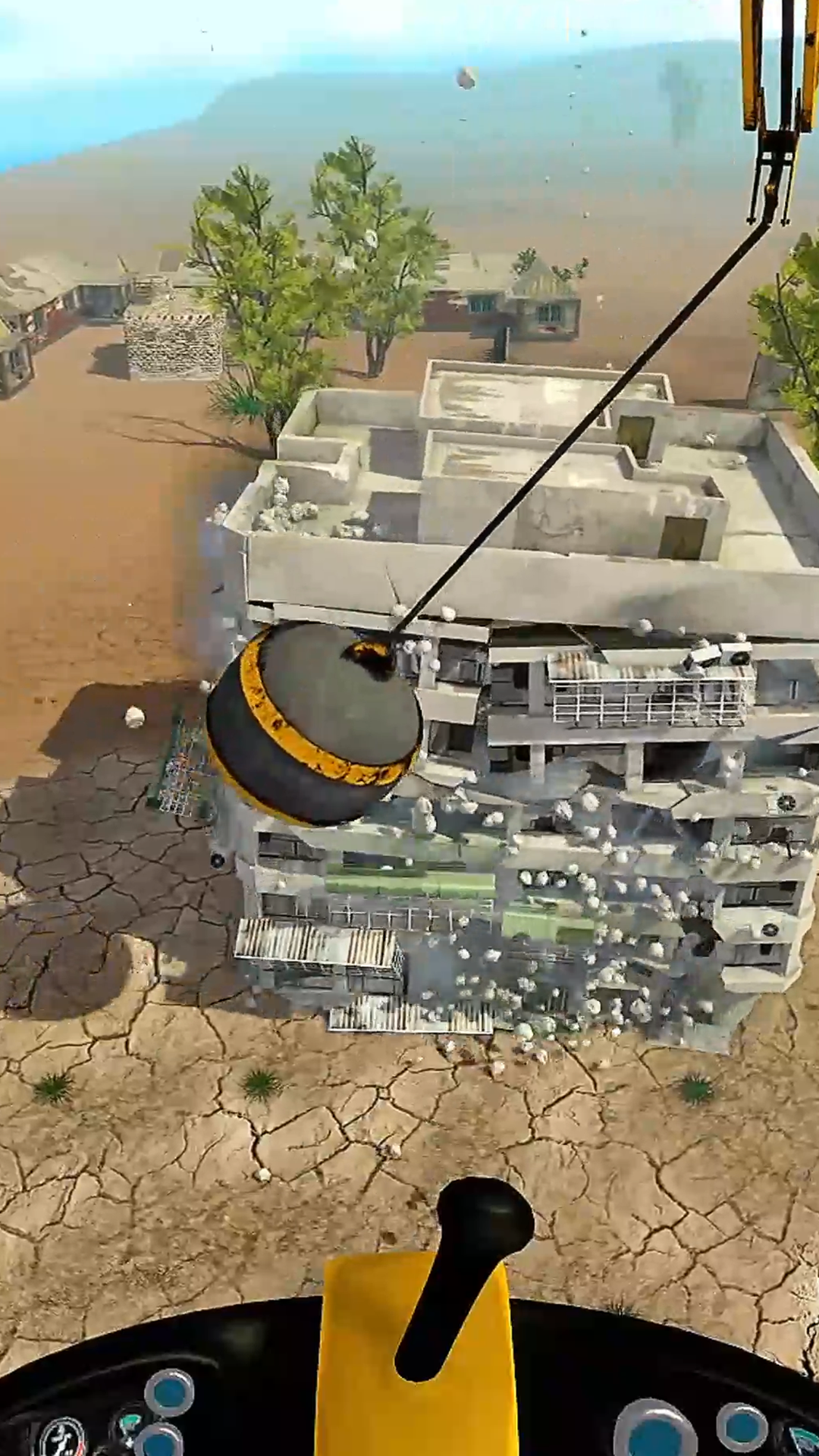 Captura de Tela do Jogo Dozer Demolish: City Tear Down