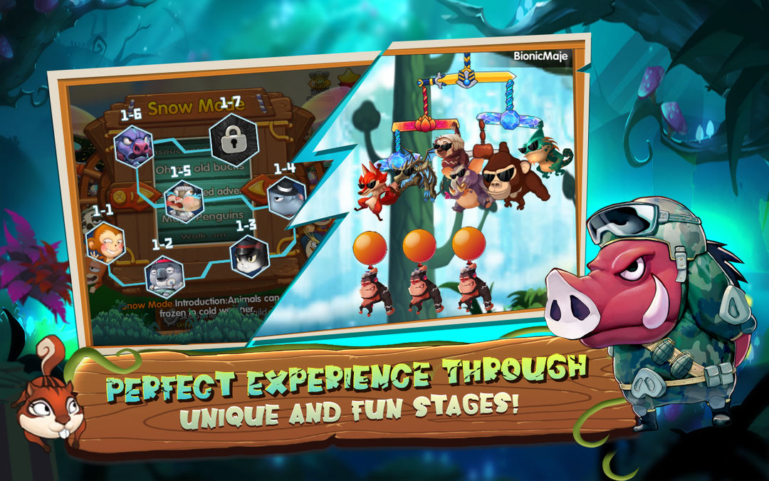 Screenshot of GO! Monkey