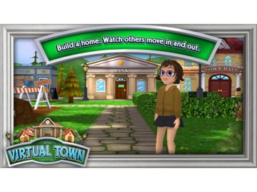 Cuplikan Layar Game Virtual Town