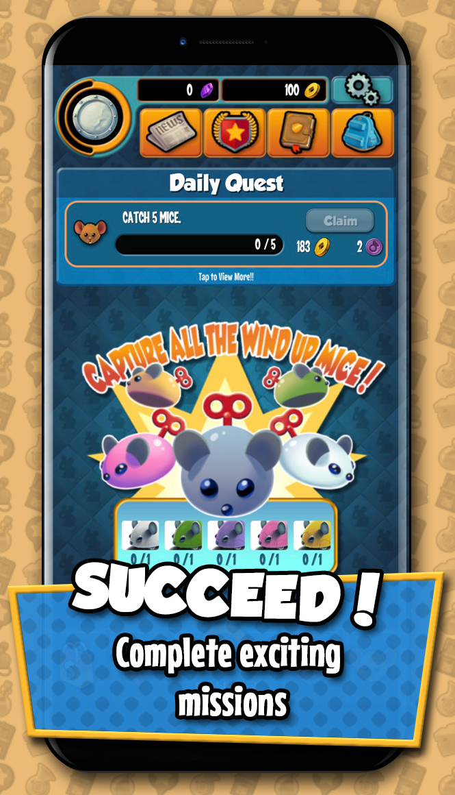 Cuplikan Layar Game MouseHunt World