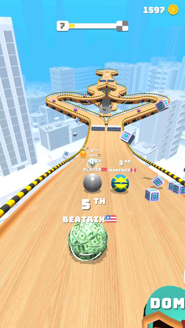 Sky Ball Racing ภาพหน้าจอเกม