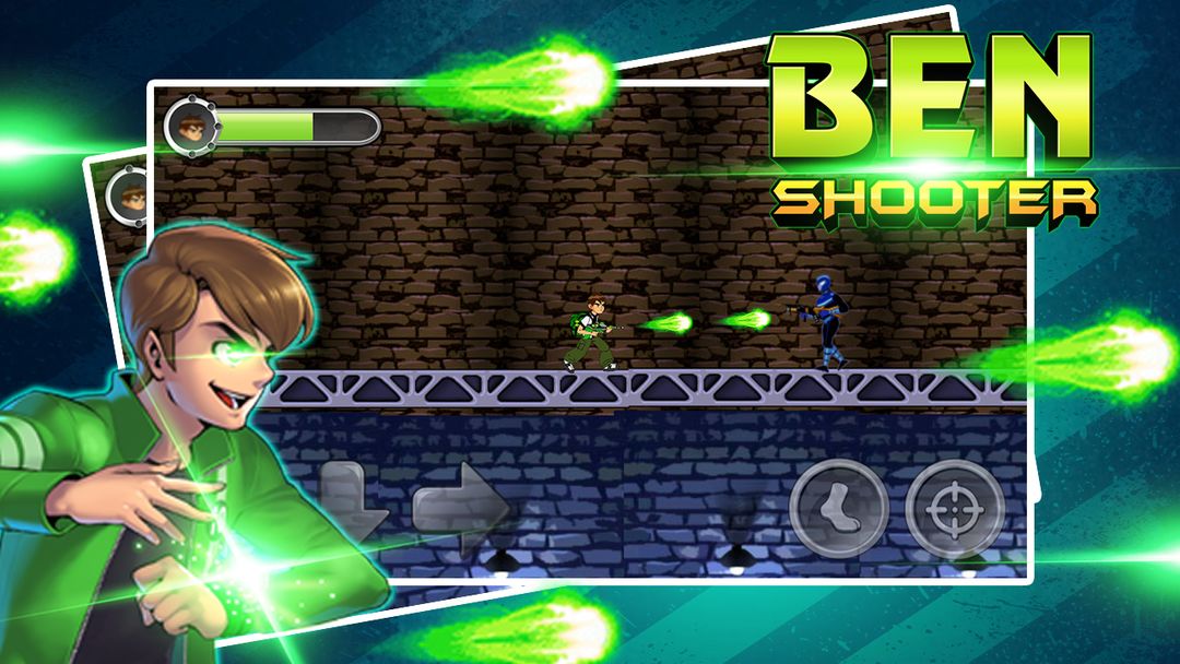 Ben Ultimate Shooter Alien screenshot game