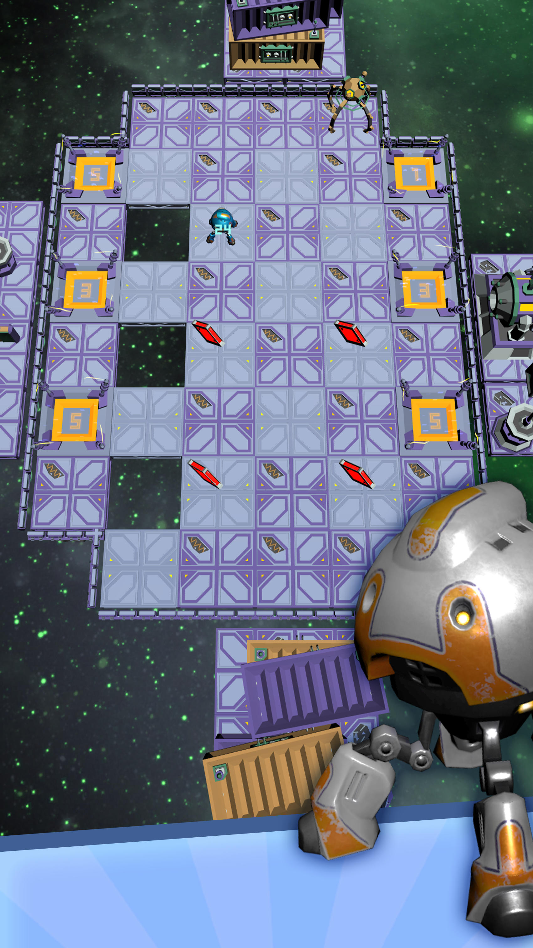 Robot Puzzle: Perfect Charge Game Screenshot