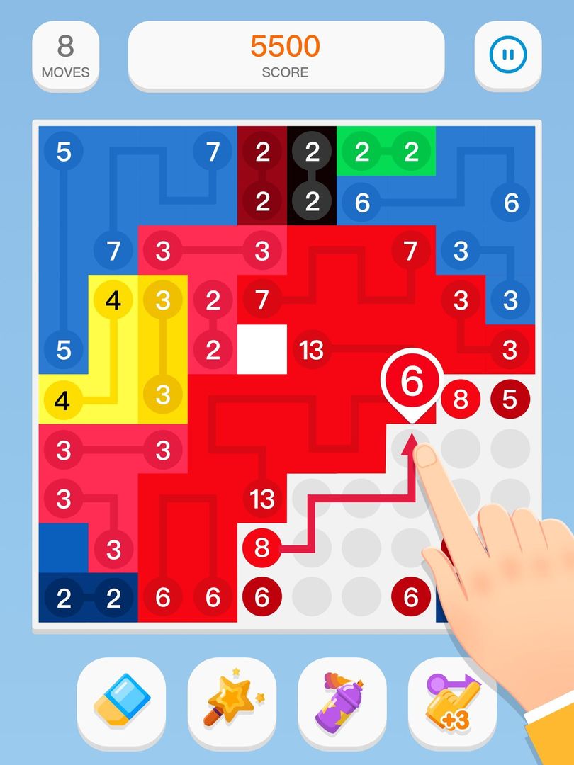Screenshot of Draw Puzzle: Color by pixel