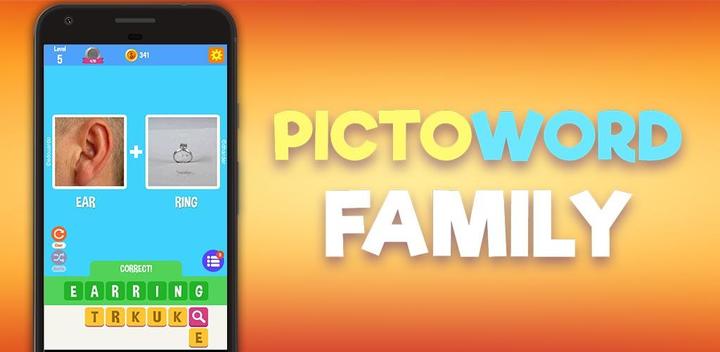 Banner of Pictoword Family: Fun Offline Word & Brain Games 1.0.1.1