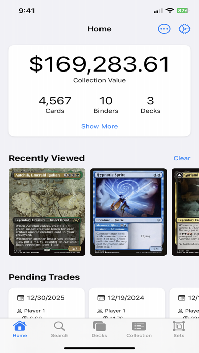 MTGCardStack ゲームのスクリーンショット