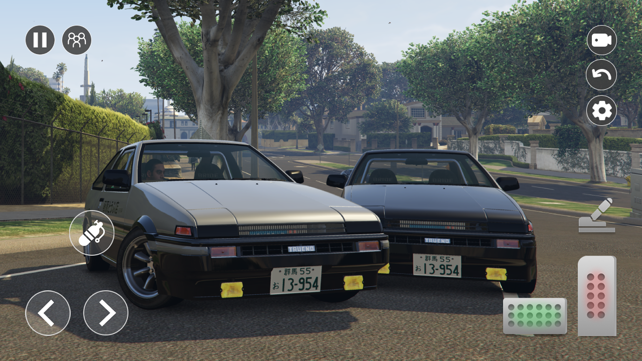 AE86 Trueno: Toyota Drift Max 게임 스크린샷