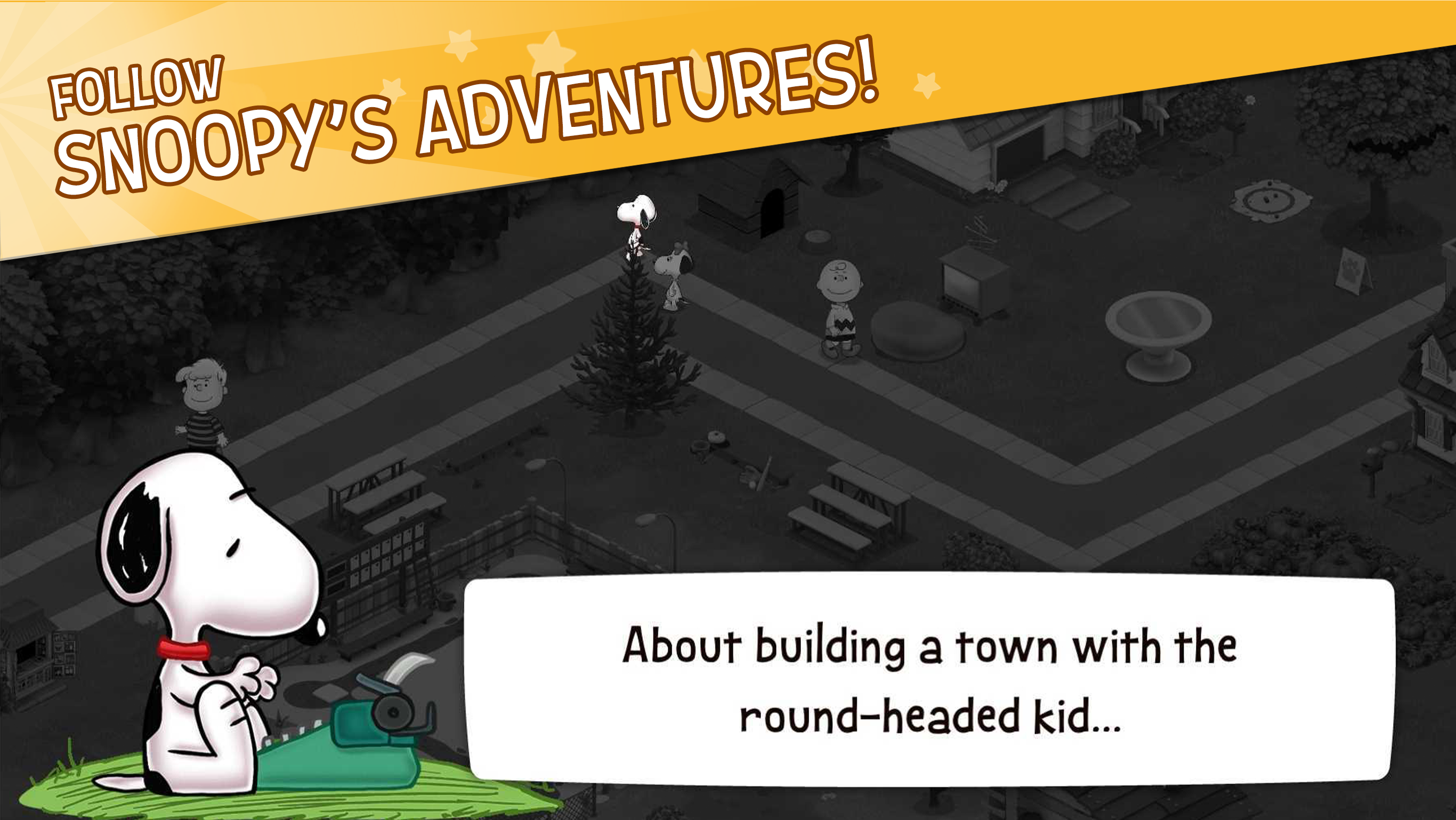 Snoopy's Town Tale CityBuilder Game Screenshot
