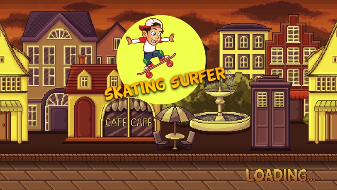 Screenshot of Skating Surfer