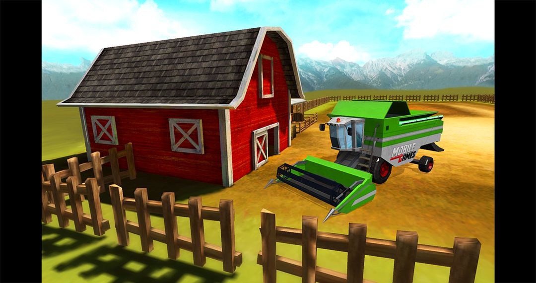 玉米收割機農業模擬器遊戲截圖