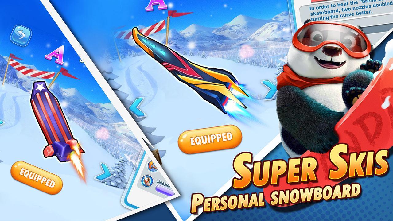 Ski Crazy Safari : Adventure World Game Screenshot