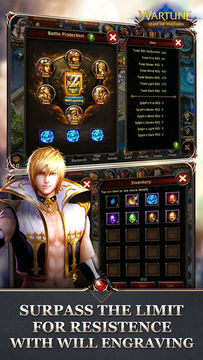 Captura de Tela do Jogo Wartune: Hall of Heroes