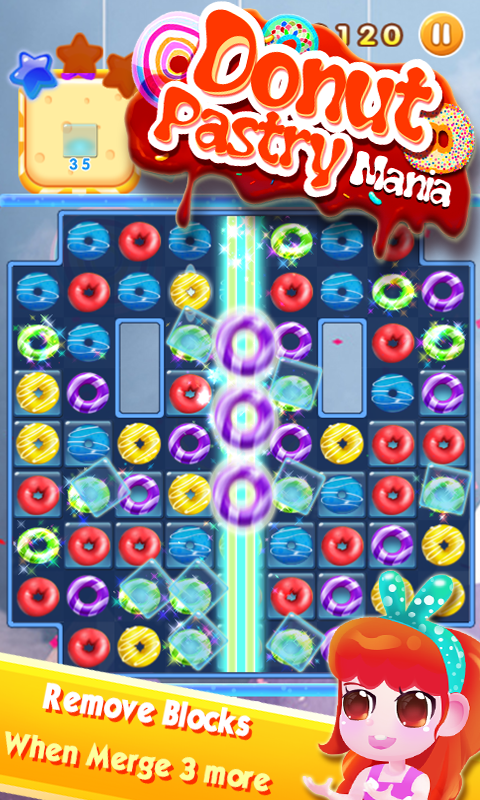 Donut Pastry Mania Game Screenshot