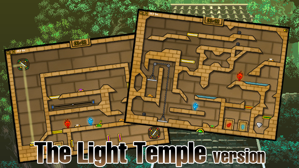 Redboy and Bluegirl: The Light Temple Game Screenshot