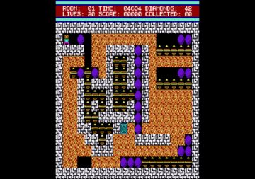 Digger 1984 Game Screenshot