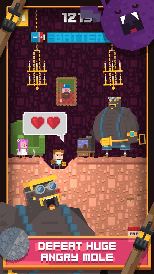 Diggerman - Arcade Gold Mining ภาพหน้าจอเกม