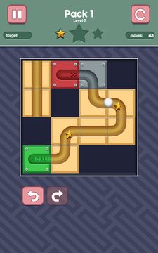 Ball Rolling Puzzle Game Screenshot