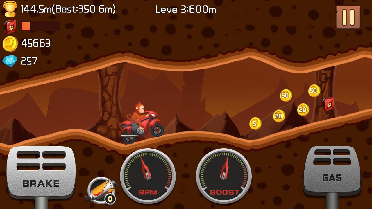 Jungle Hill Racing ภาพหน้าจอเกม