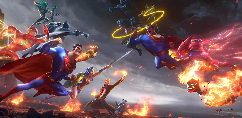 Banner of DC Worlds Collide 