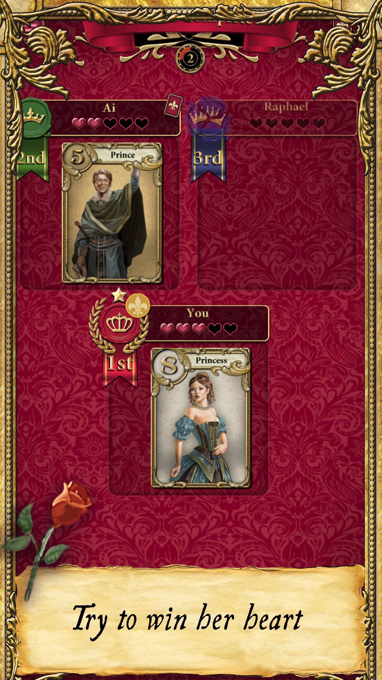 Love Letter - Strategy Card Ga Game Screenshot