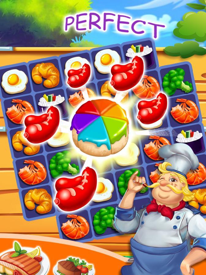 cook chef match 3 screenshot game