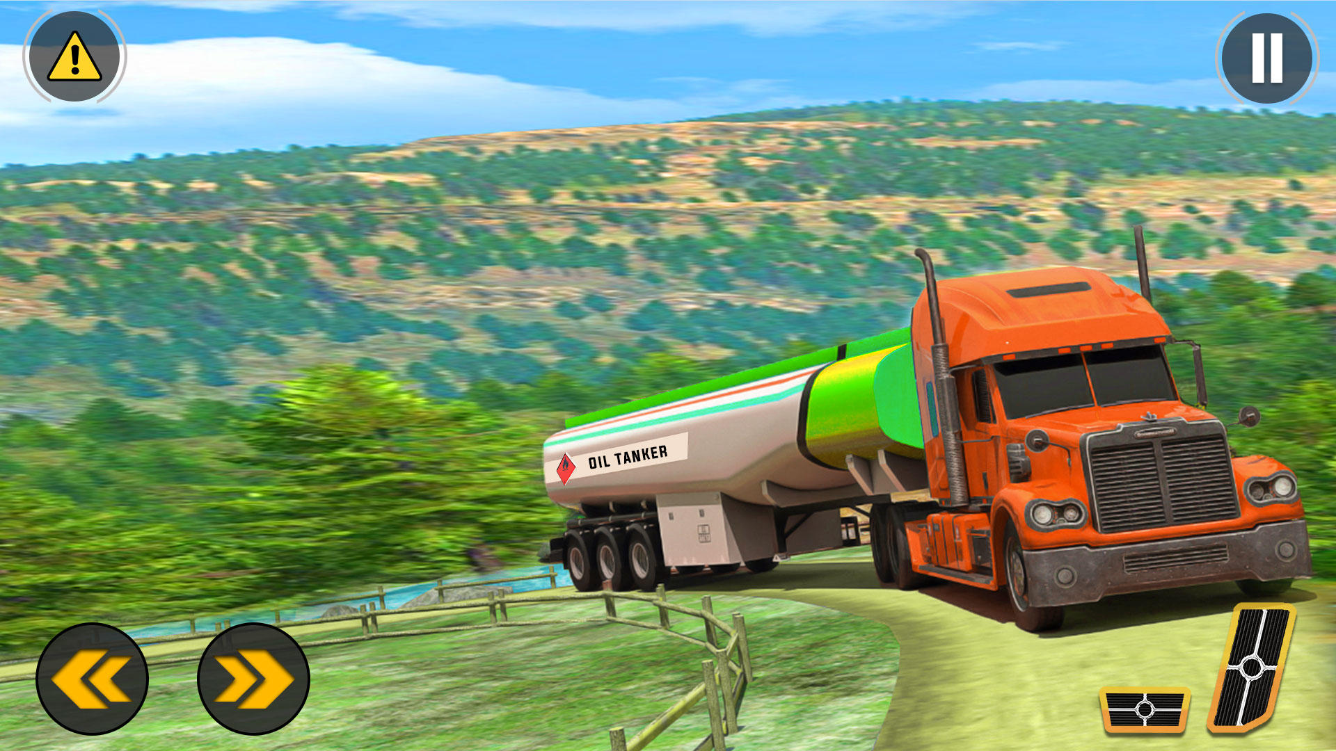 Скриншот игры Oil Tanker - Truck Game 3D