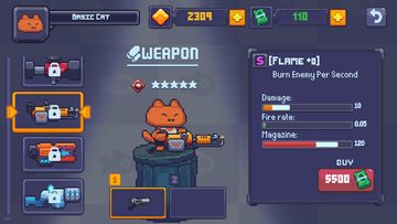 Cat Gunner: Super Force Game Screenshot