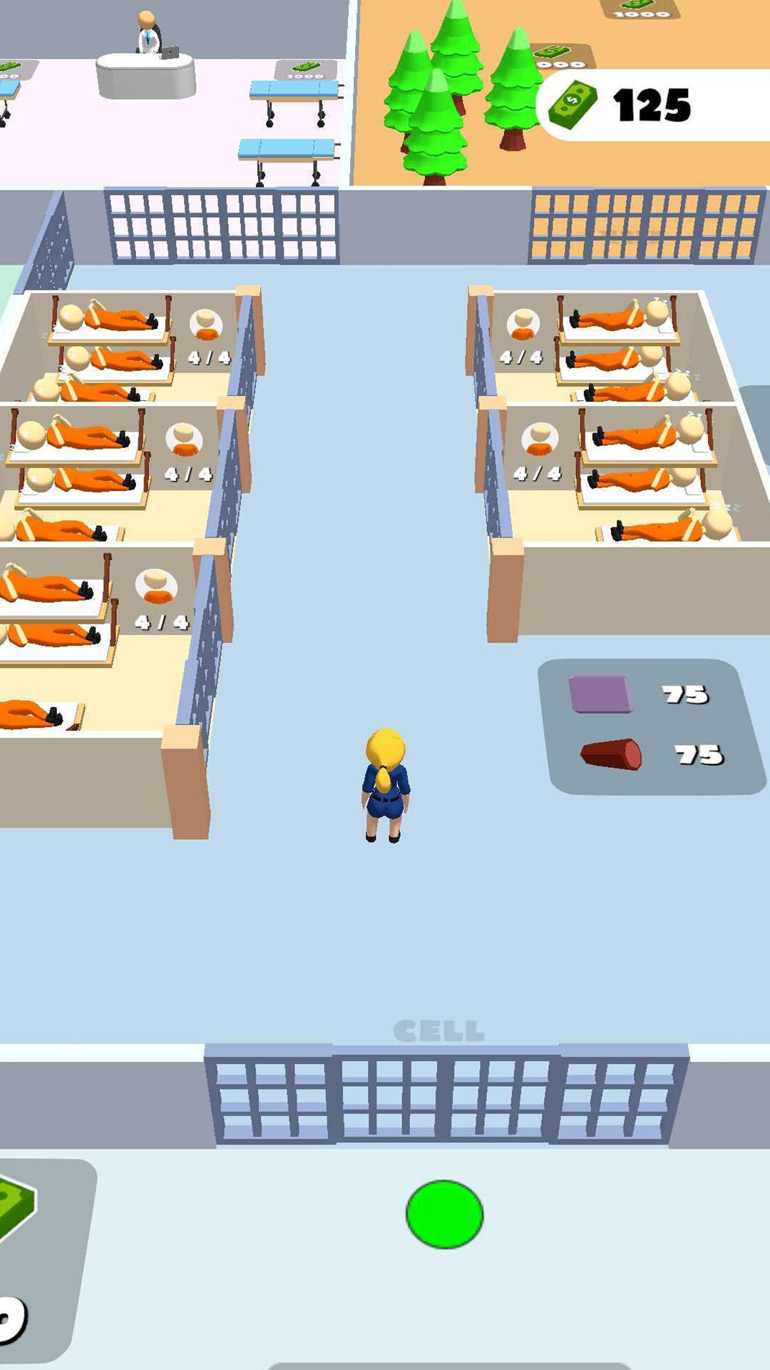 Prison Manager 3D 게임 스크린샷