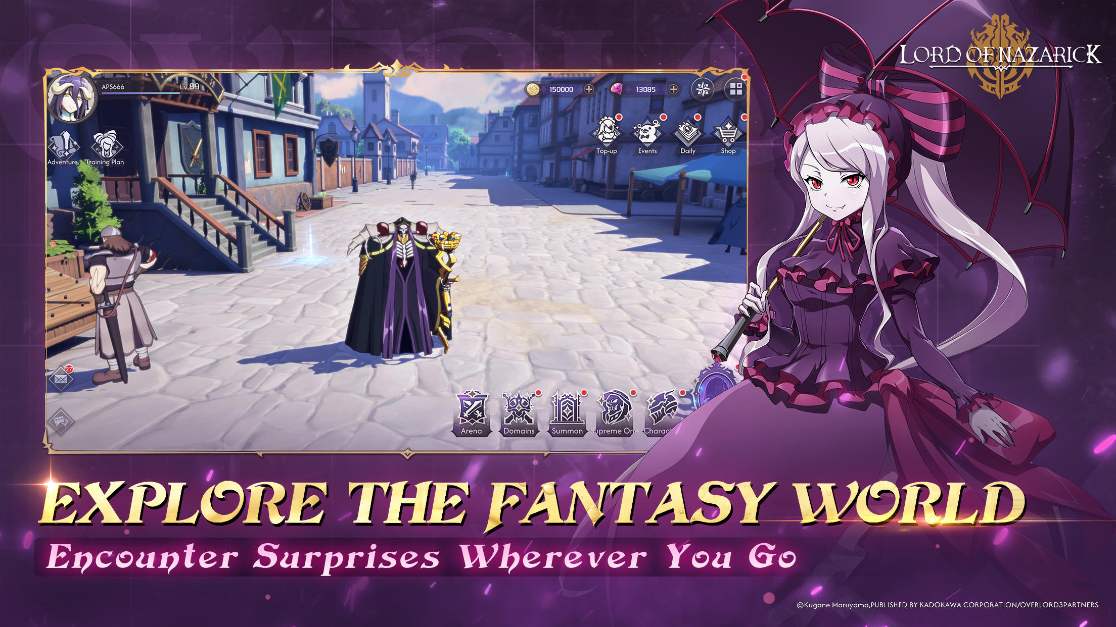 Lord of Nazarick Game Screenshot