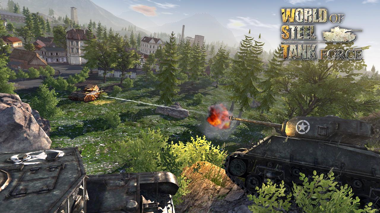 World Of Steel : Tank Force Game Screenshot