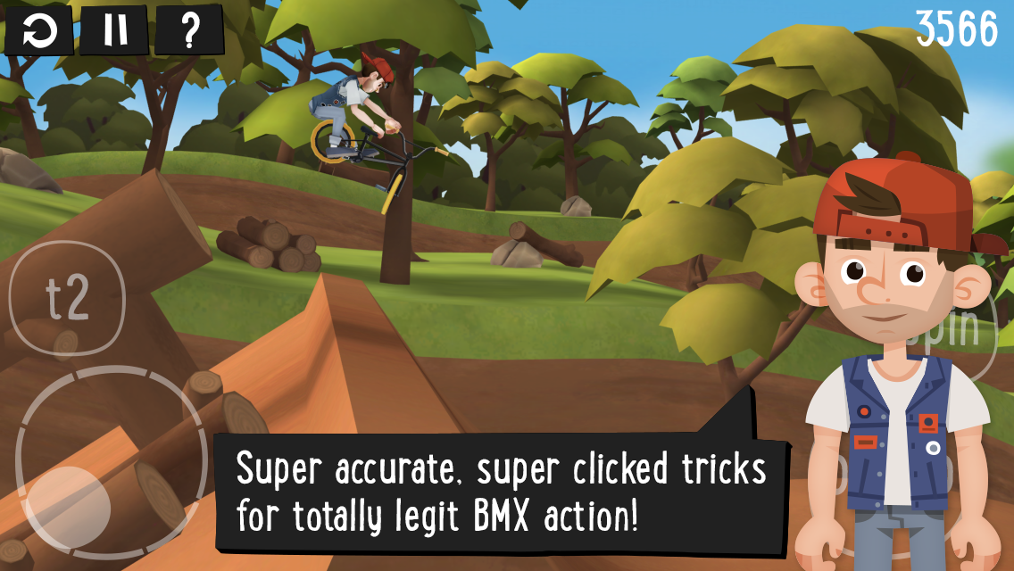 Pumped BMX 2 Game Screenshot