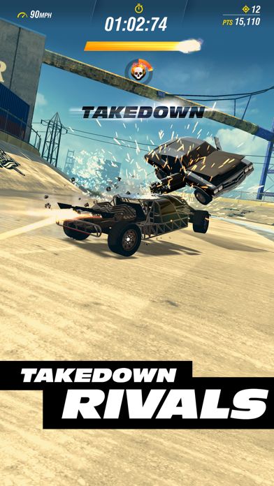 Fast & Furious Takedown ภาพหน้าจอเกม