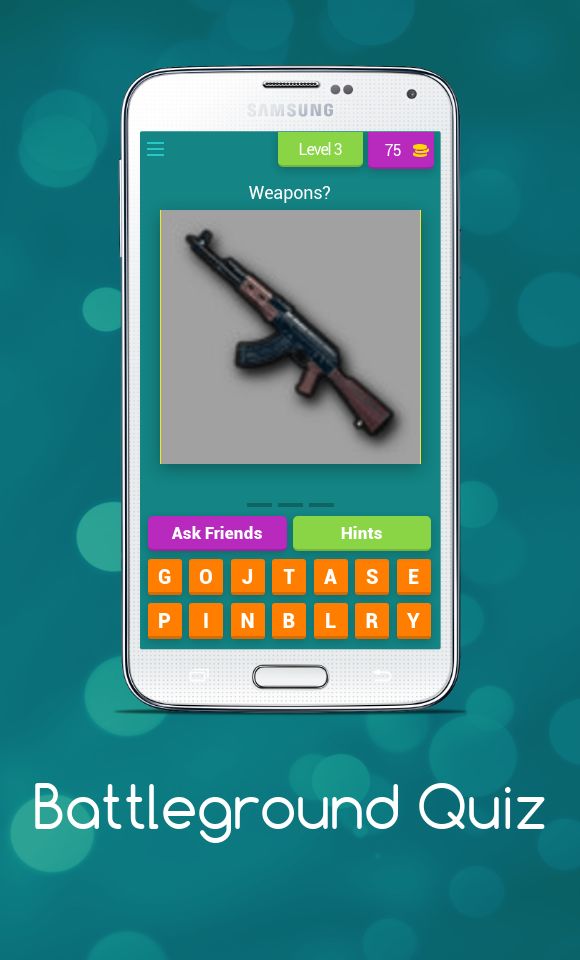 Screenshot of Battleground Quiz