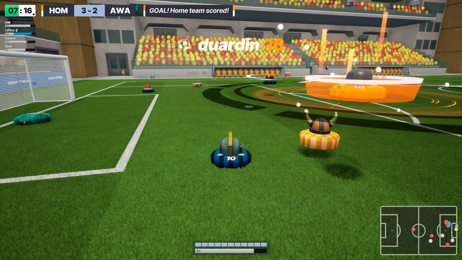 World of Football Game Screenshot